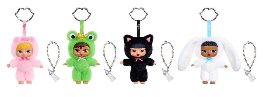 Bratz Bratziez Iconz clip-on keychain plush assortment