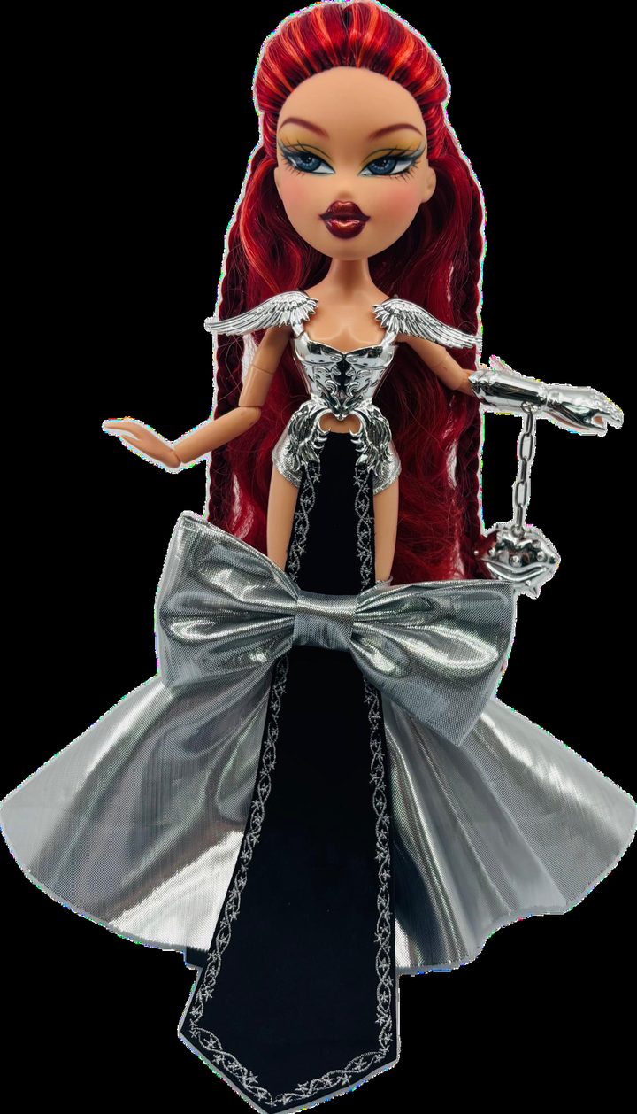 Bratz Bratzaversary 2026 collector doll Gaia with chrome corset gown
