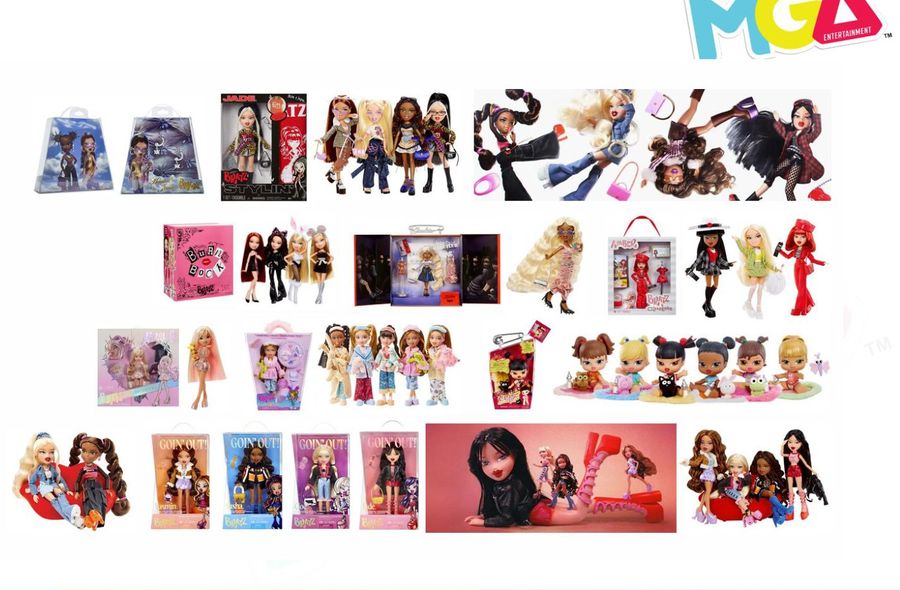 Bratz doll collection product lineup