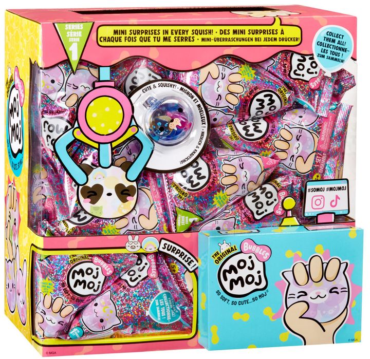 Moj Moj Bubble Series 1 PDQ display box